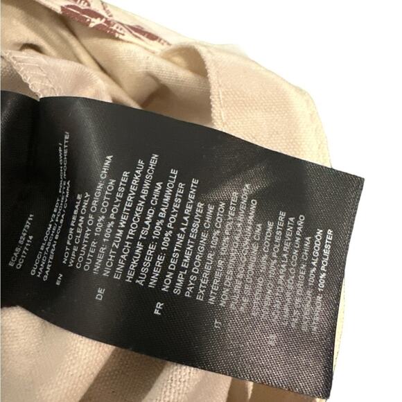 Gucci Floral Beauty Floral Tote -new . Canvas - Picture 4 of 4